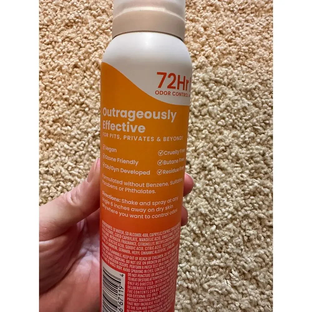 Lume Whole Body Deoterant Clean Tangerine NEW 3.6oz